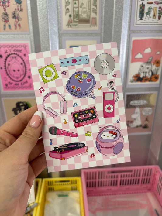 Music Postcard