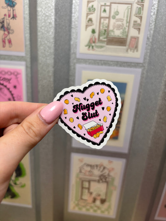 Nugget Die Cut Sticker