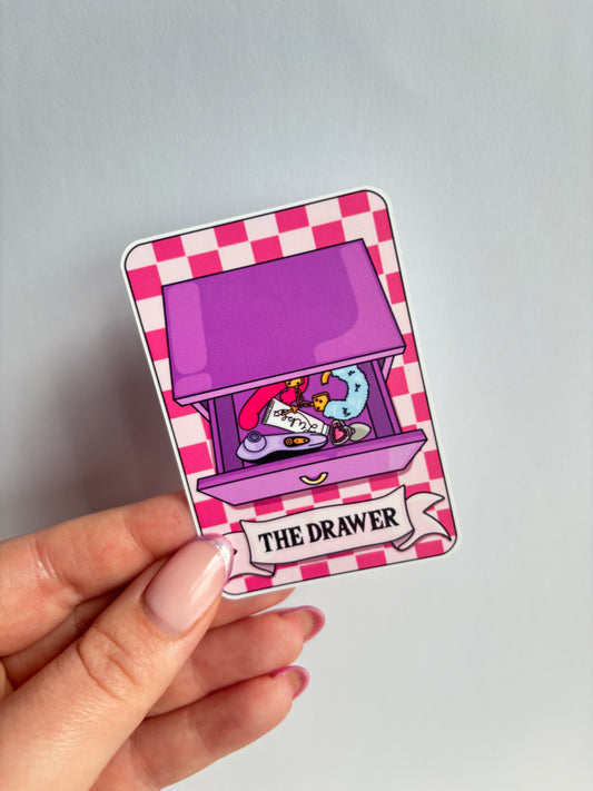 The Drawer Tarot Card Sticker