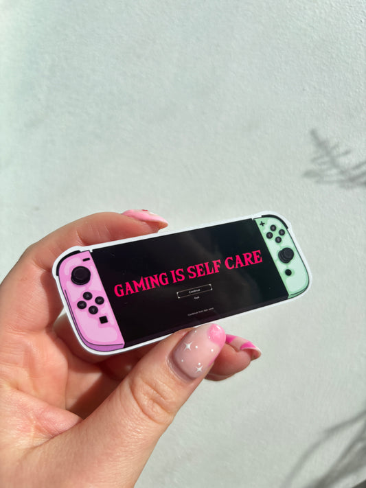 Gaming is Self Care Sticker
