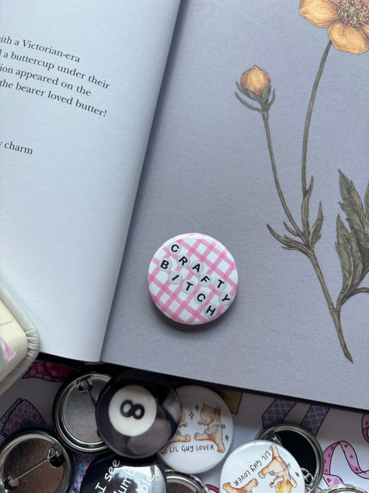 Crafty Bitch Badge