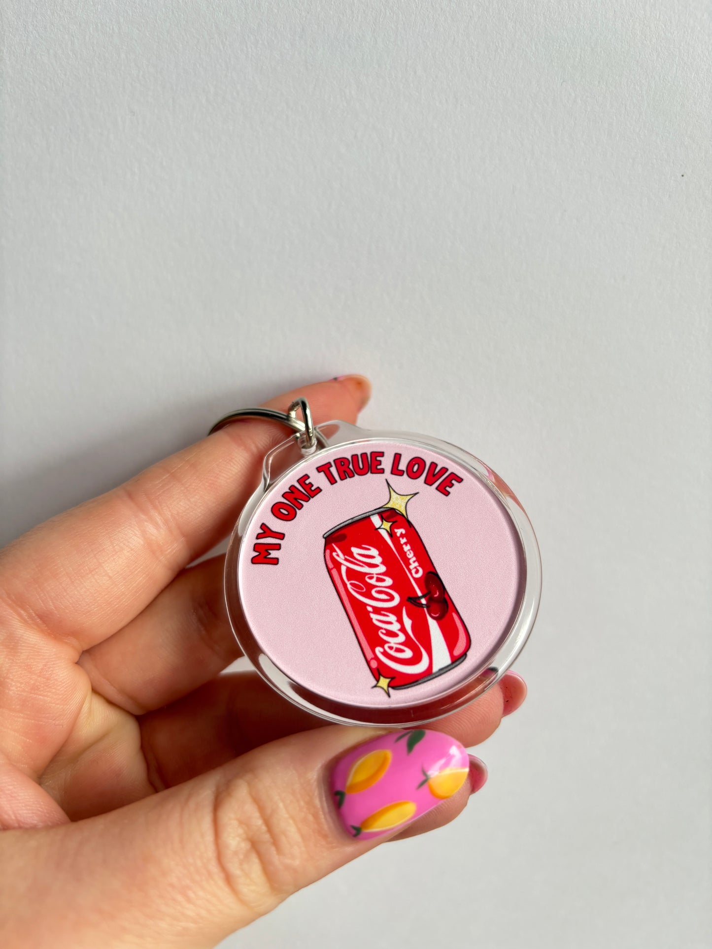 Cherry Cola Keyring