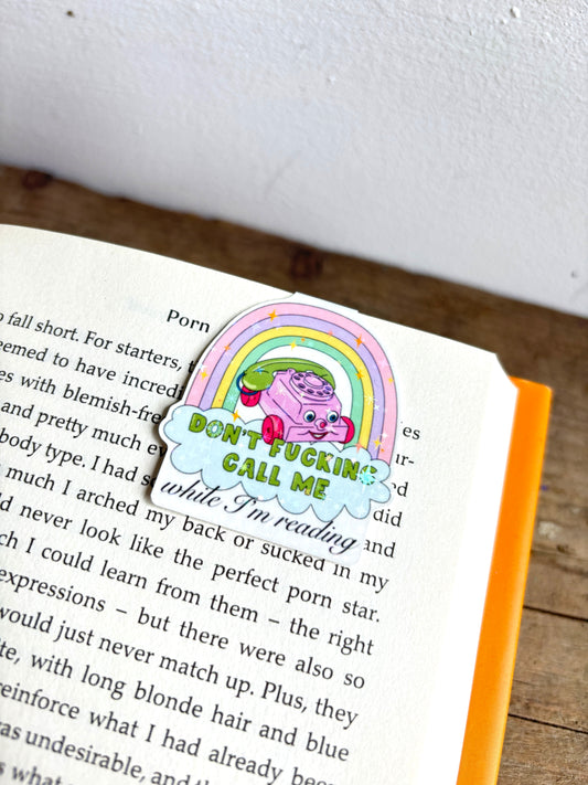 Don’t Call Magnetic Bookmark - HOLOGRAPHIC