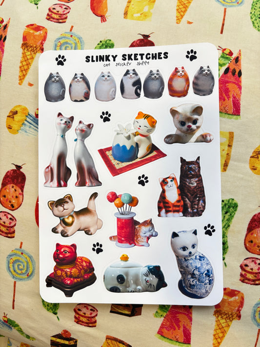 Cats Sticker Sheet
