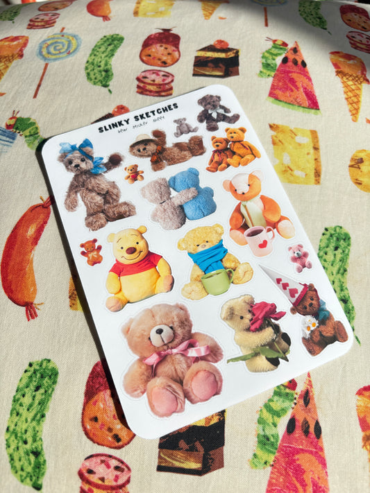 Bear Sticker Sheet