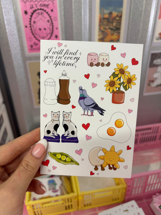 Soulmates Postcard