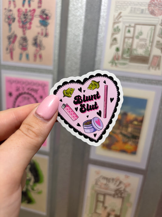 Blunt Die Cut Sticker