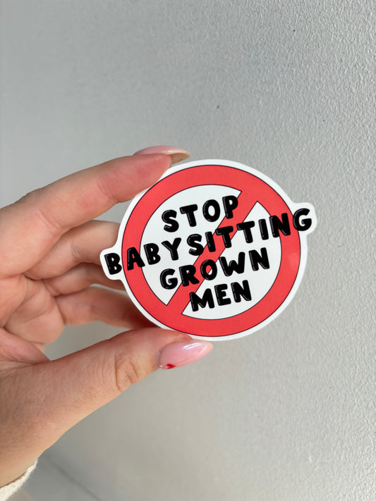 Babysitting Sticker