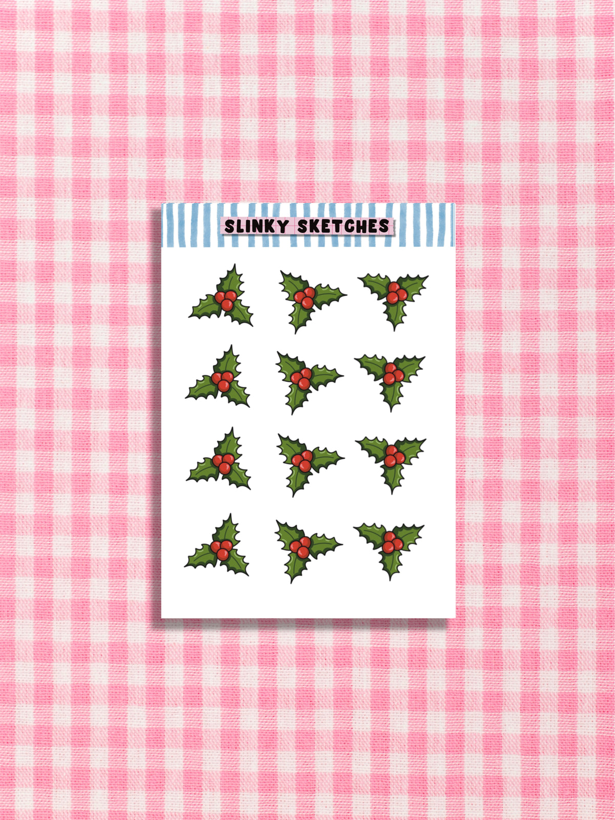 Holly A7 Sticker Sheet
