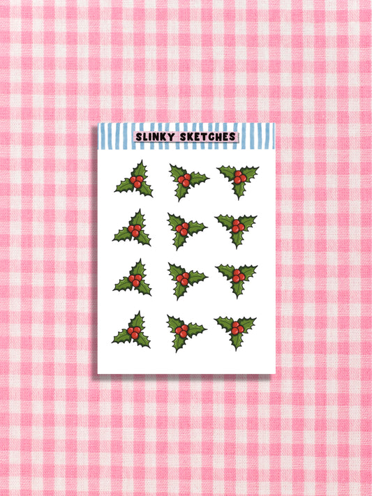 Holly A7 Sticker Sheet