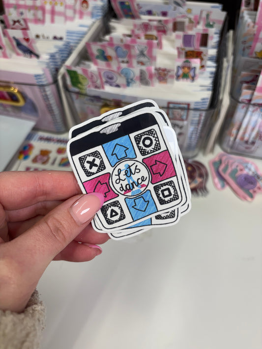 Dance Matt Die Cut Sticker
