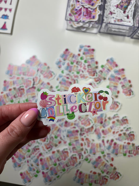 Sticker Collector Die Cut Sticker