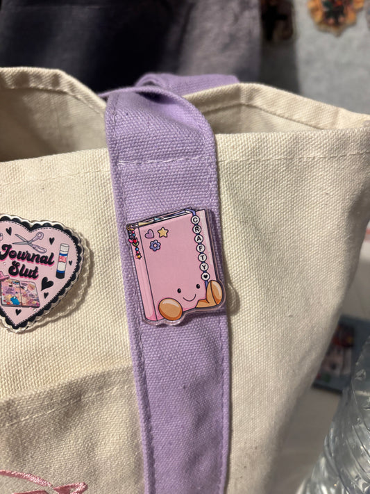 Crafty Acrylic Pin
