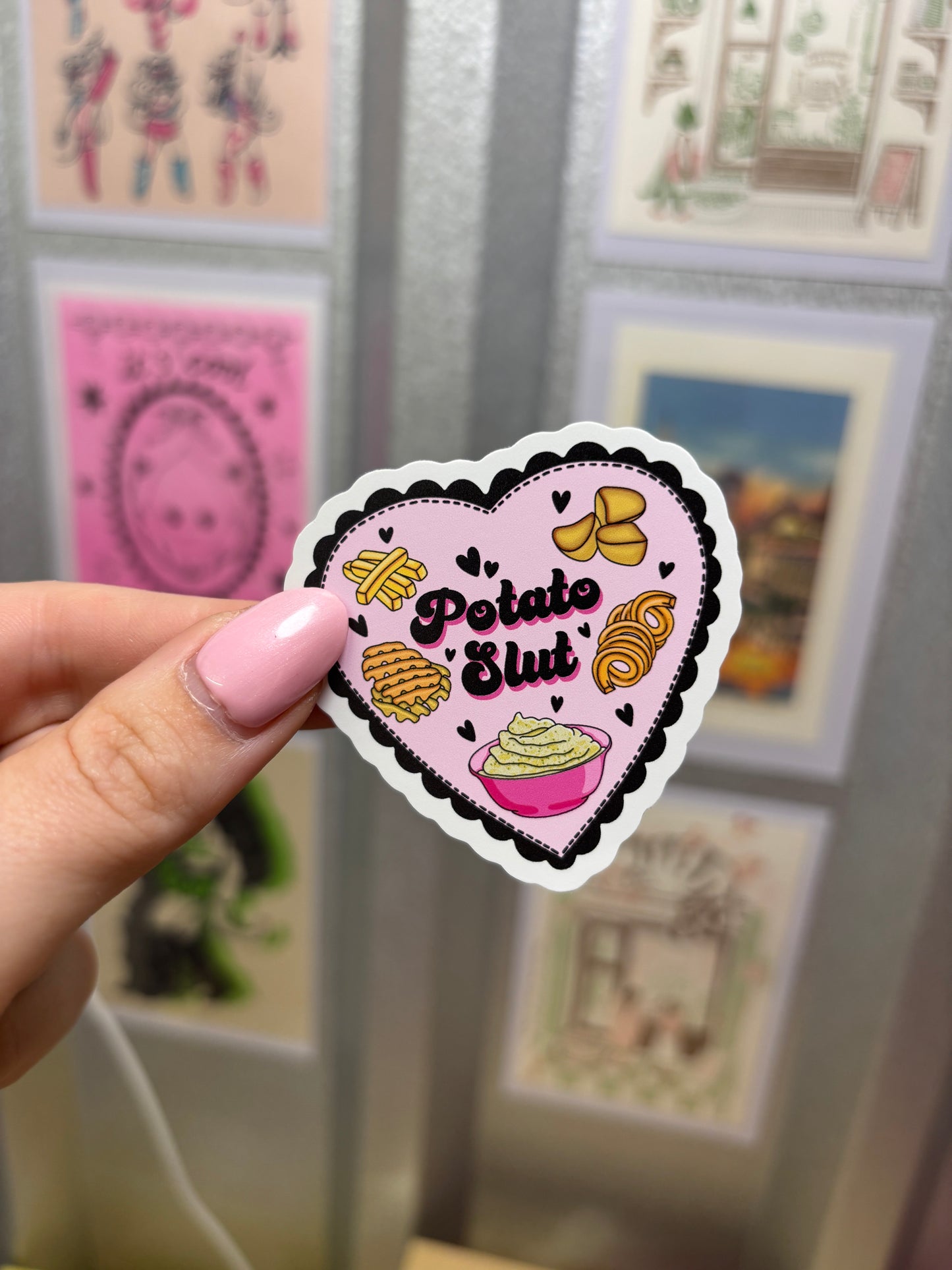 Potato Slut Die Cut Sticker