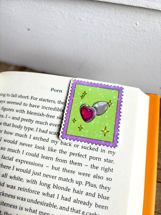 Butt Plug Magnetic Bookmark - HOLOGRAPHIC