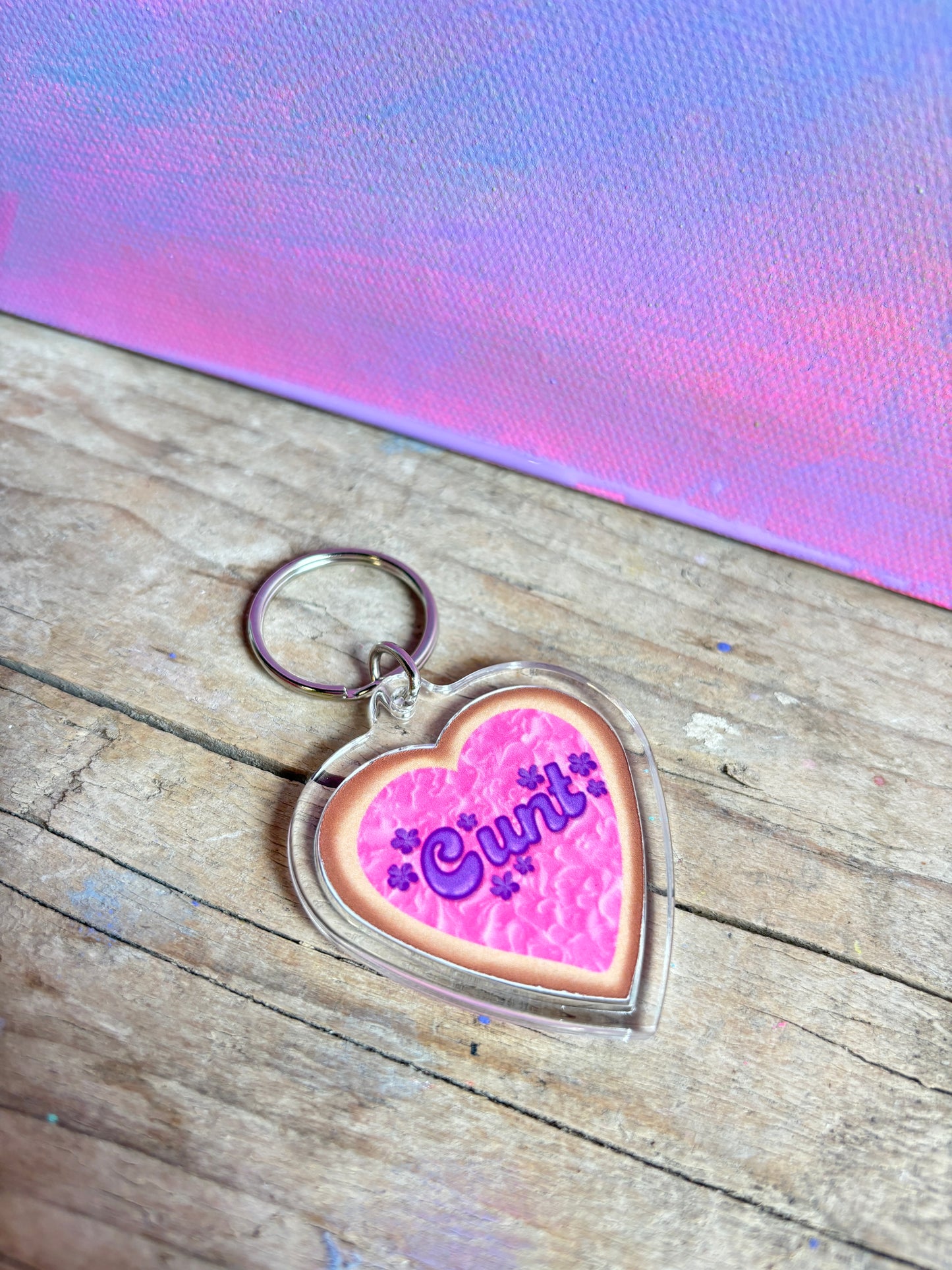 Cunt Cookie Keyring