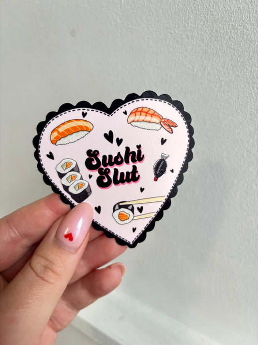 Sushi Slut Sticker