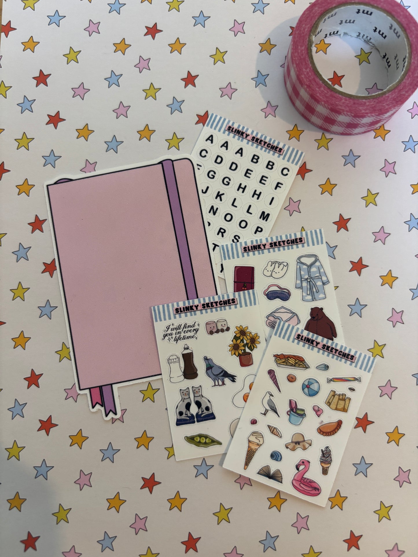 Miniature Journaling Kit - Pink