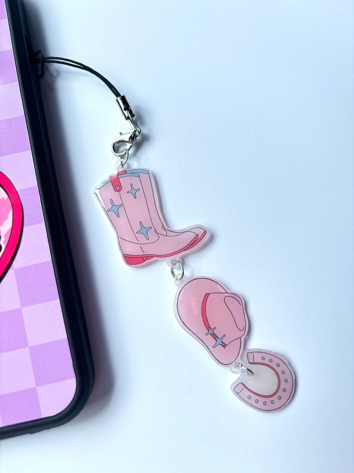 Cowboy Phone Charm Limited Edition