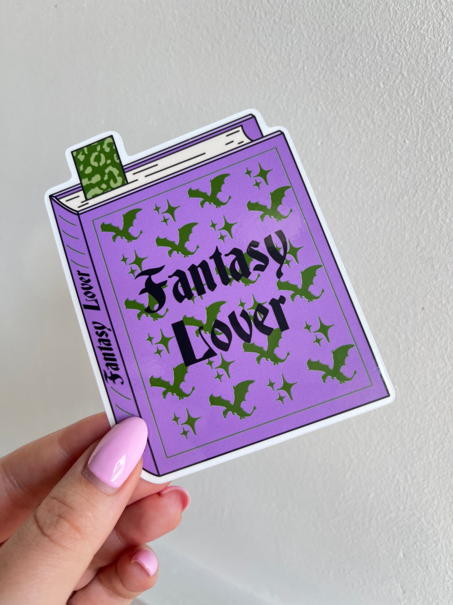 Fantasy Lover Die Cut Bookmark