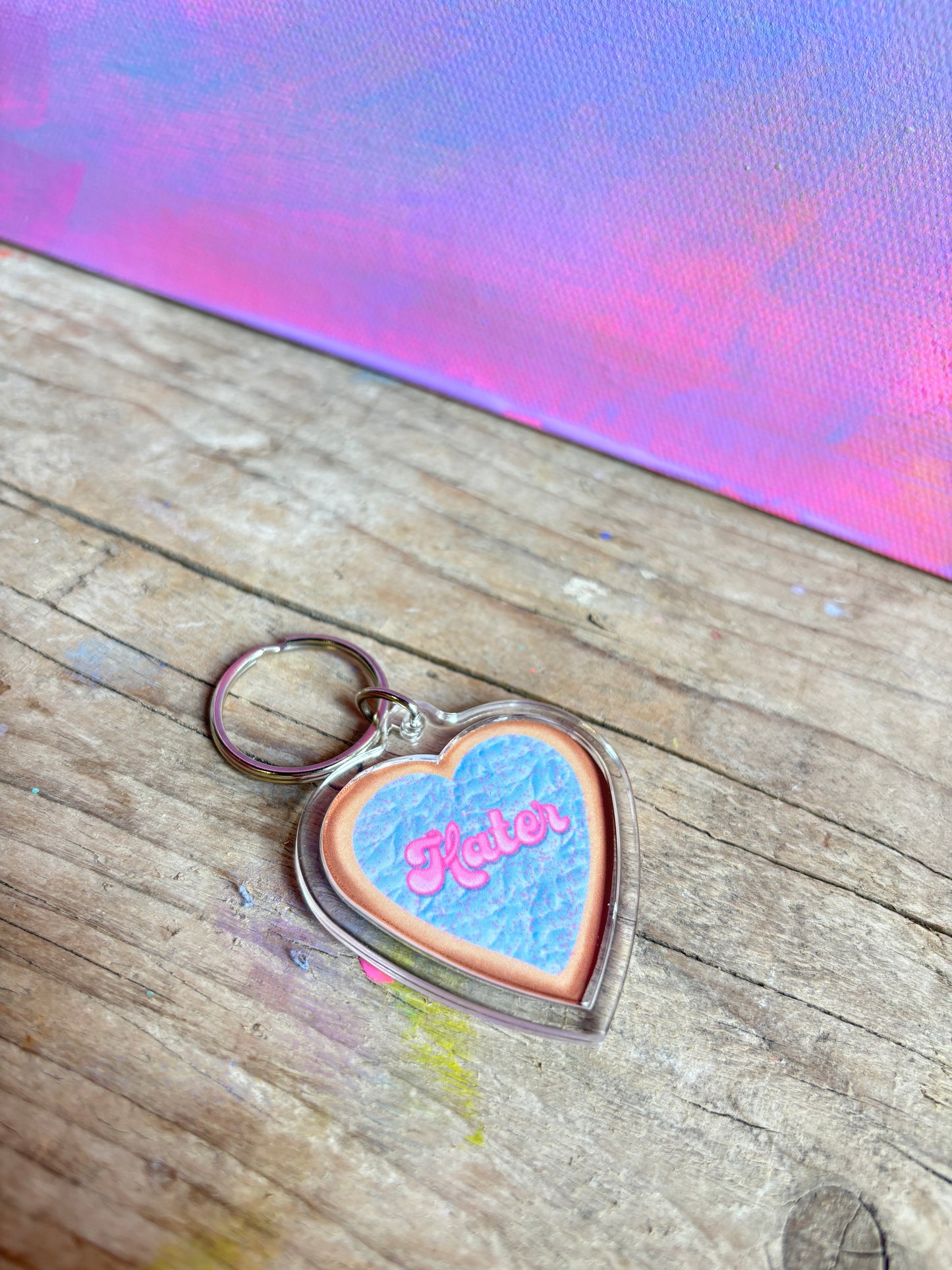 Hater Cookie Keyring