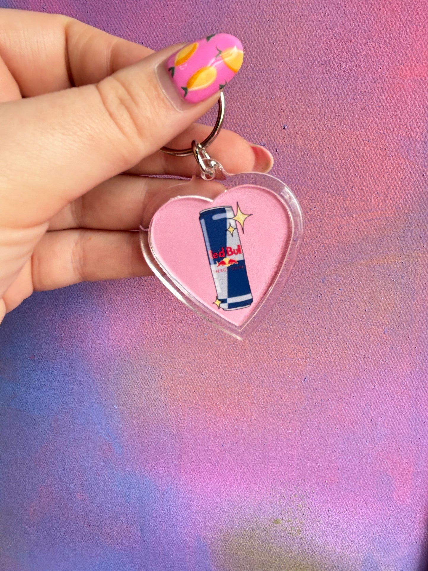 RB HEART Keyring