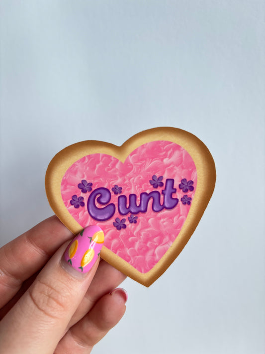 Cunt Cookie Sticker