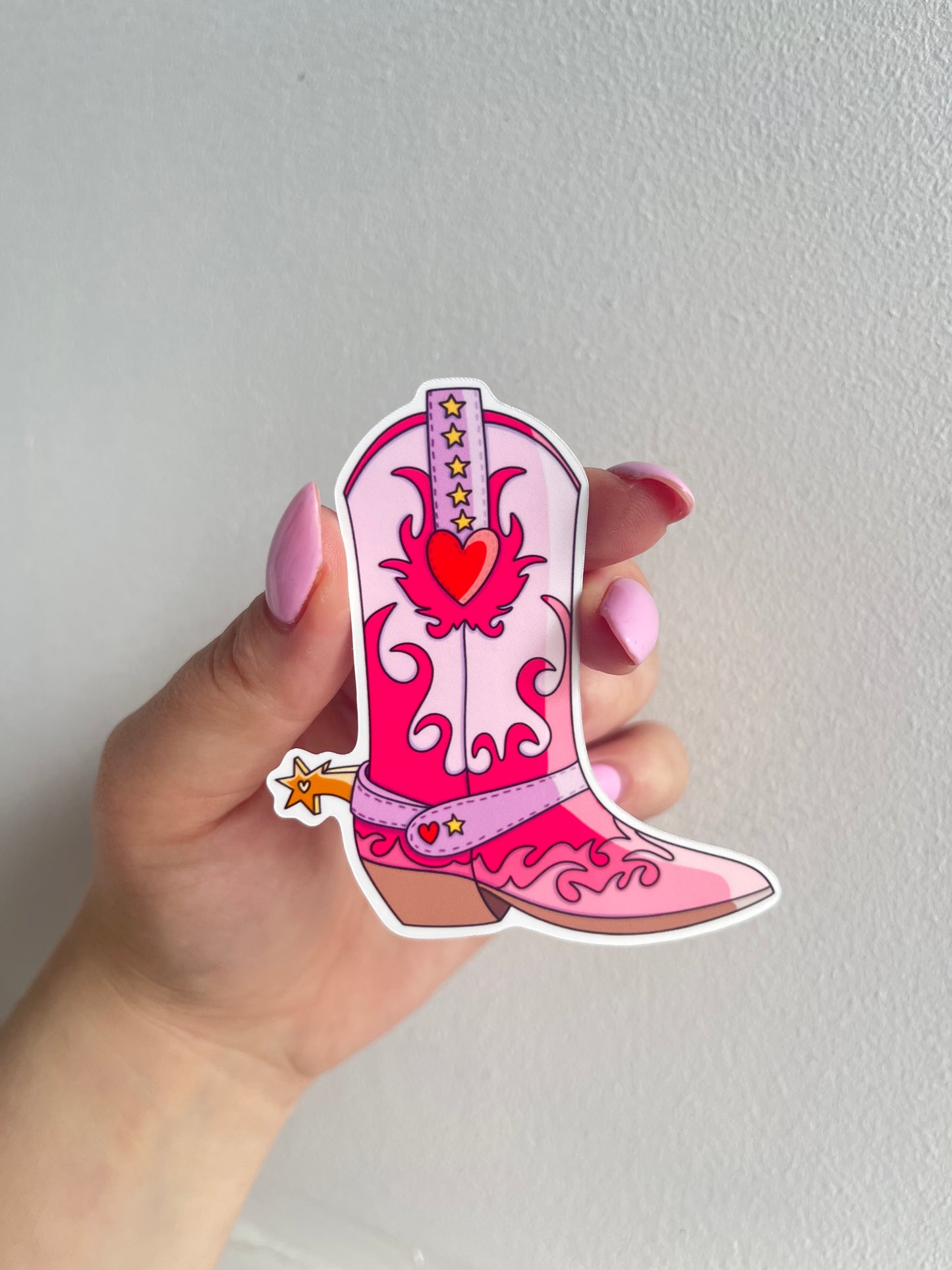 Cowboy Boot Sticker