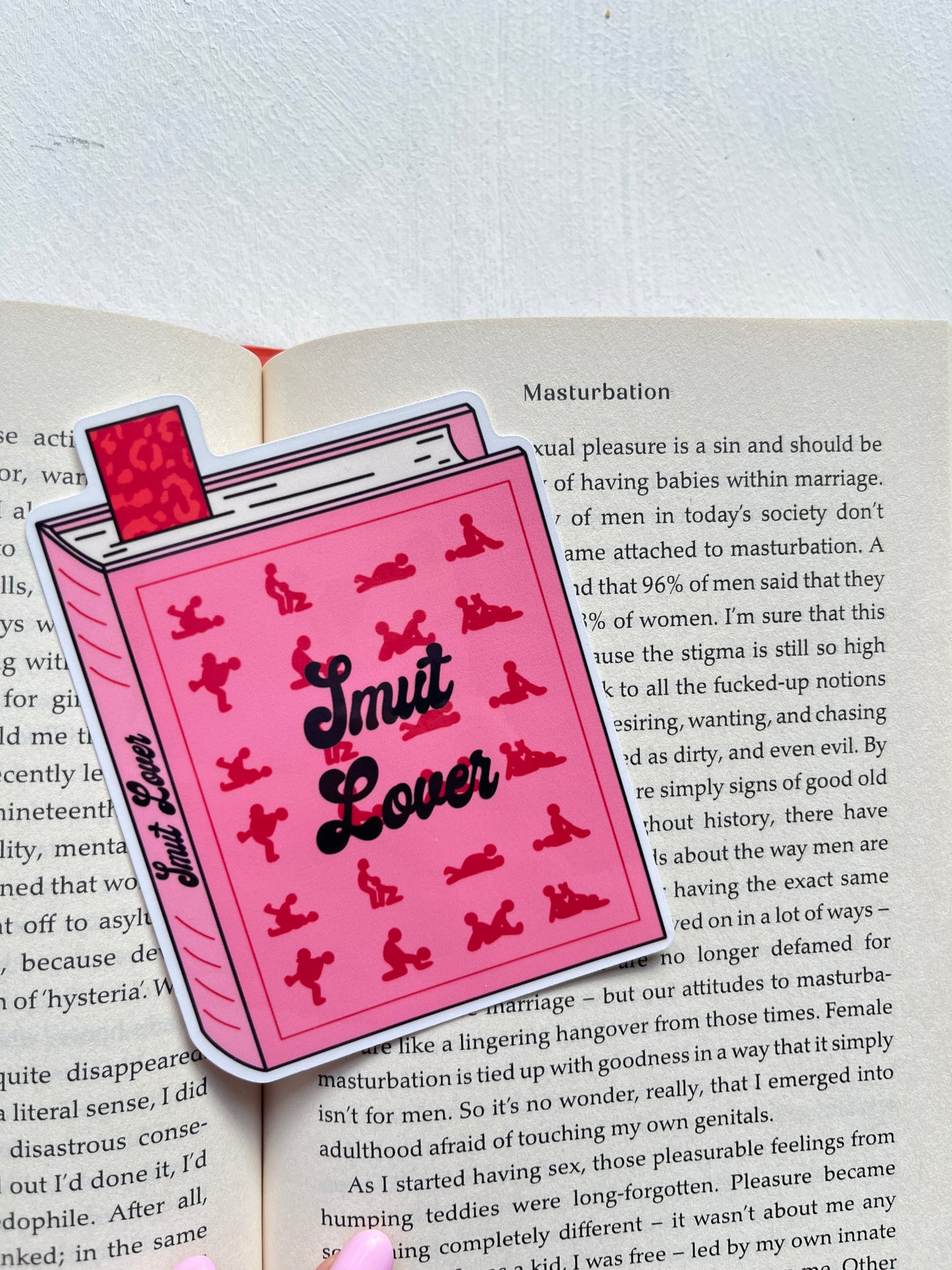 Smut Lover Die Cut Bookmark