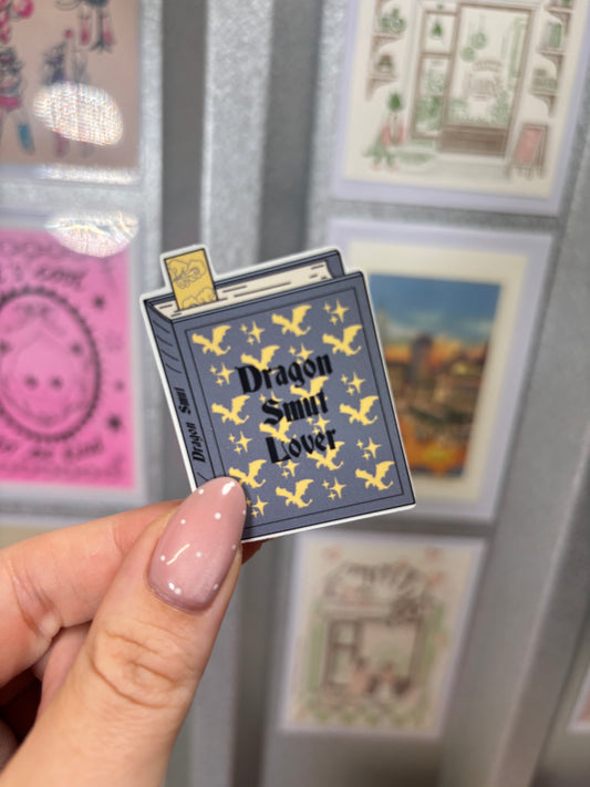 Dragon Smut Lover Die Cut Sticker