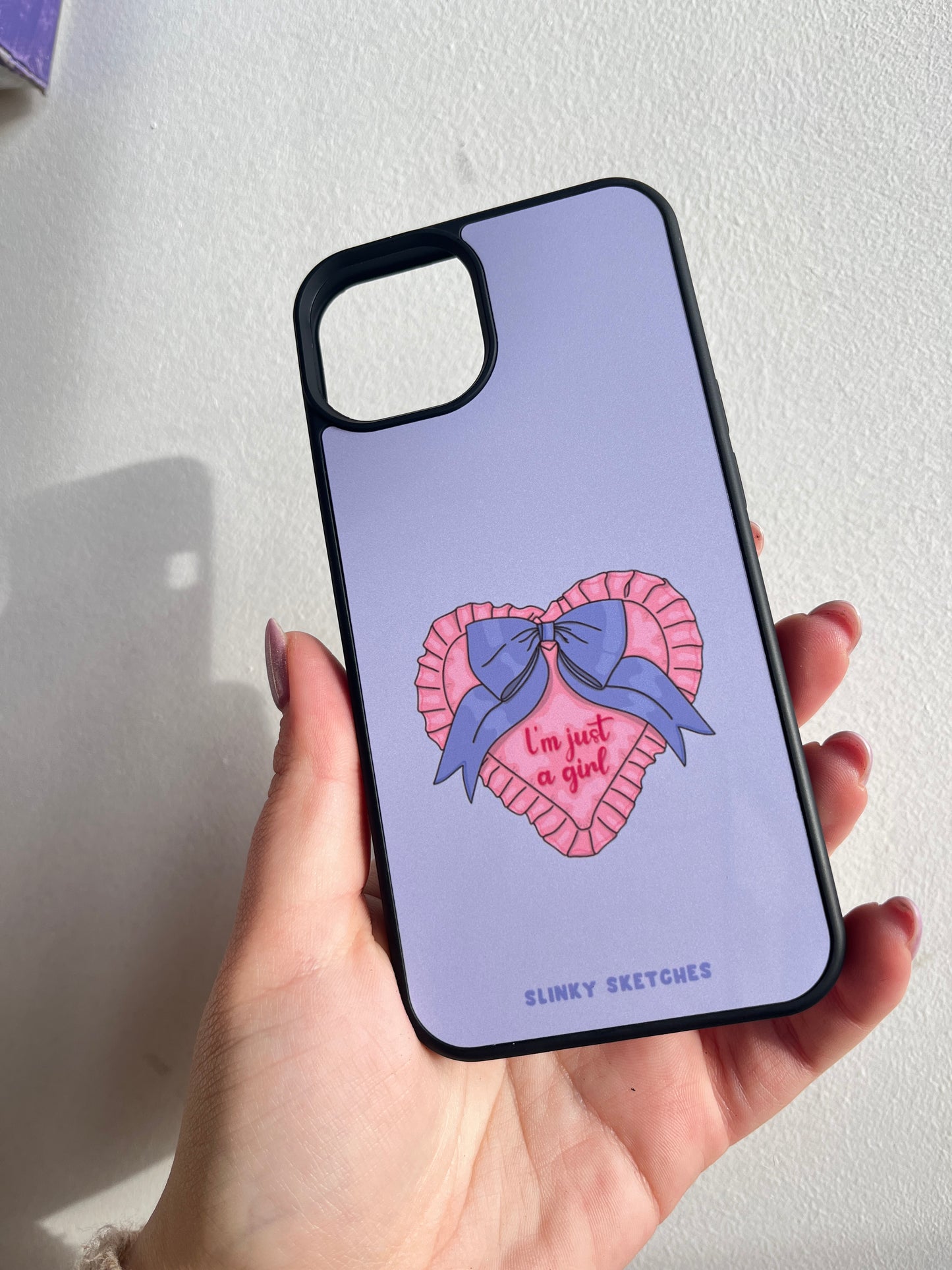 Just a Girl Phone Case