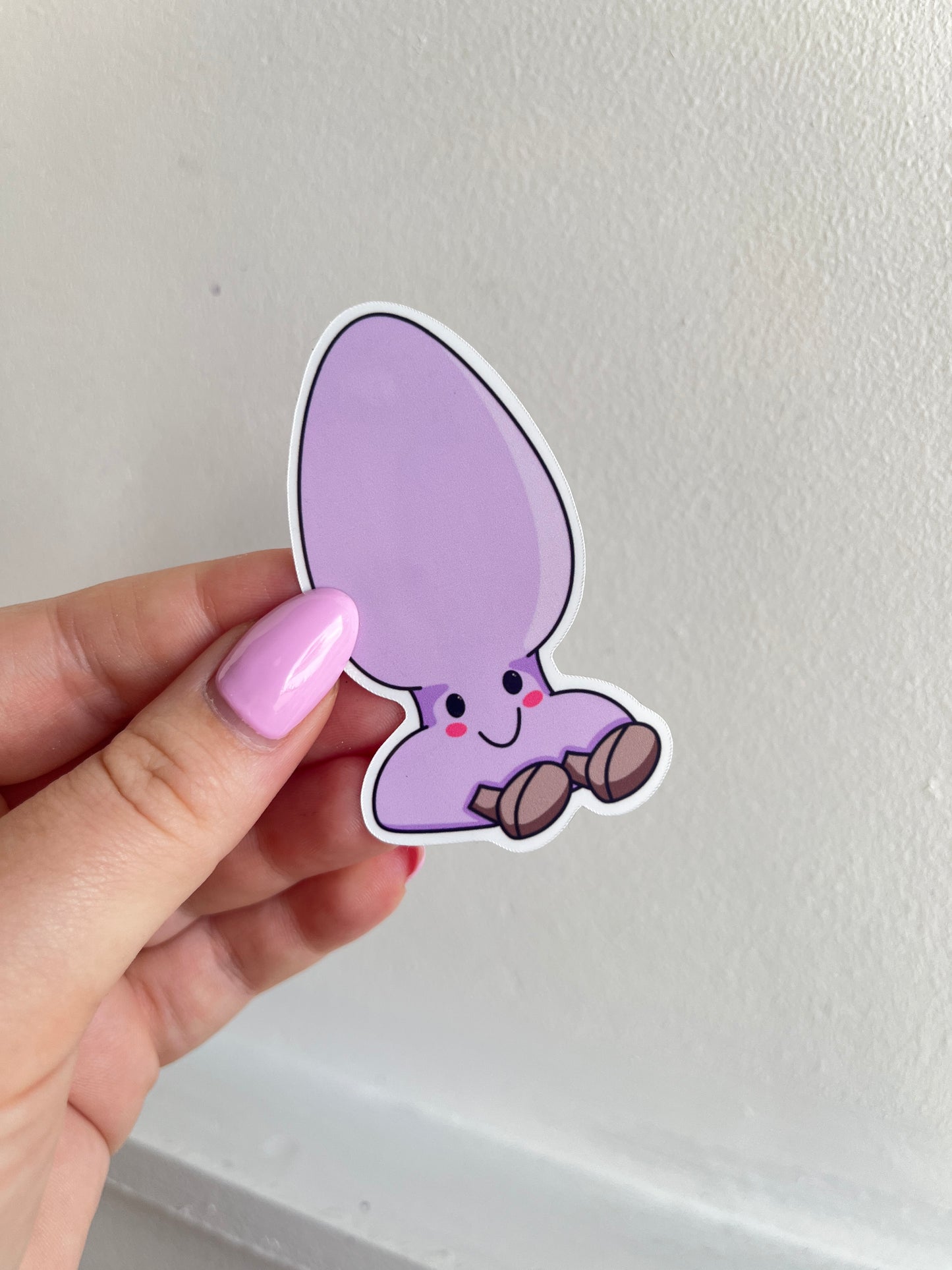 Butt Plug Plushie Sticker