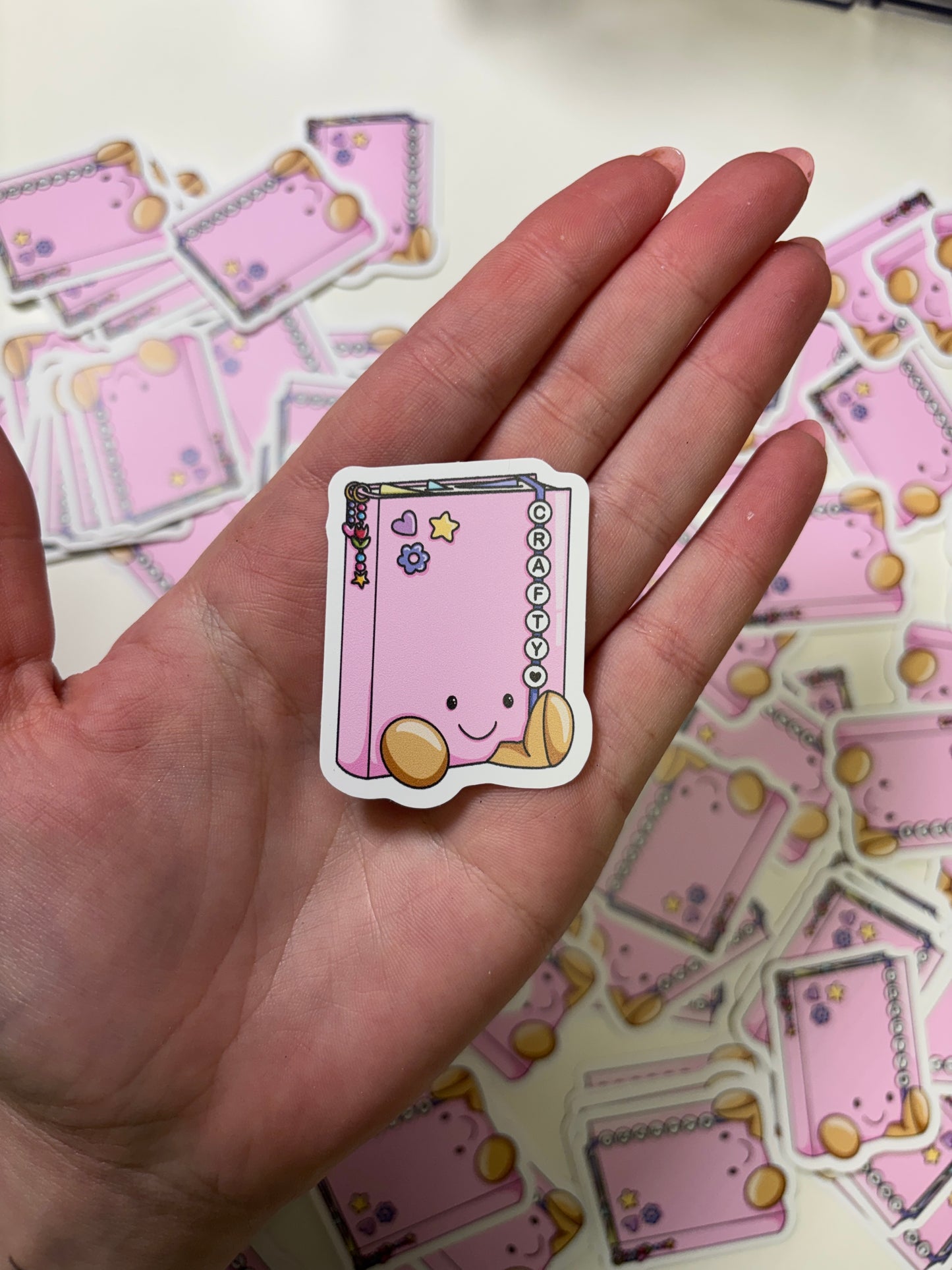 Notebook Die Cut Sticker