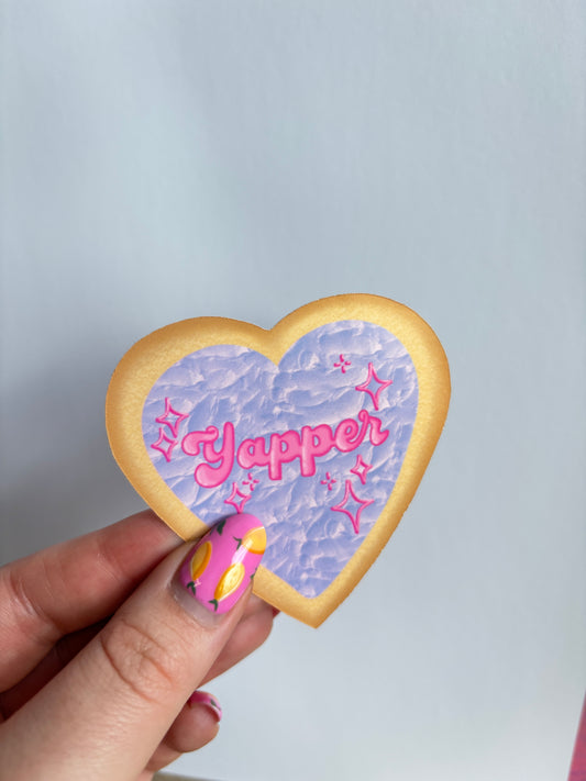 Yapper Cookie Sticker