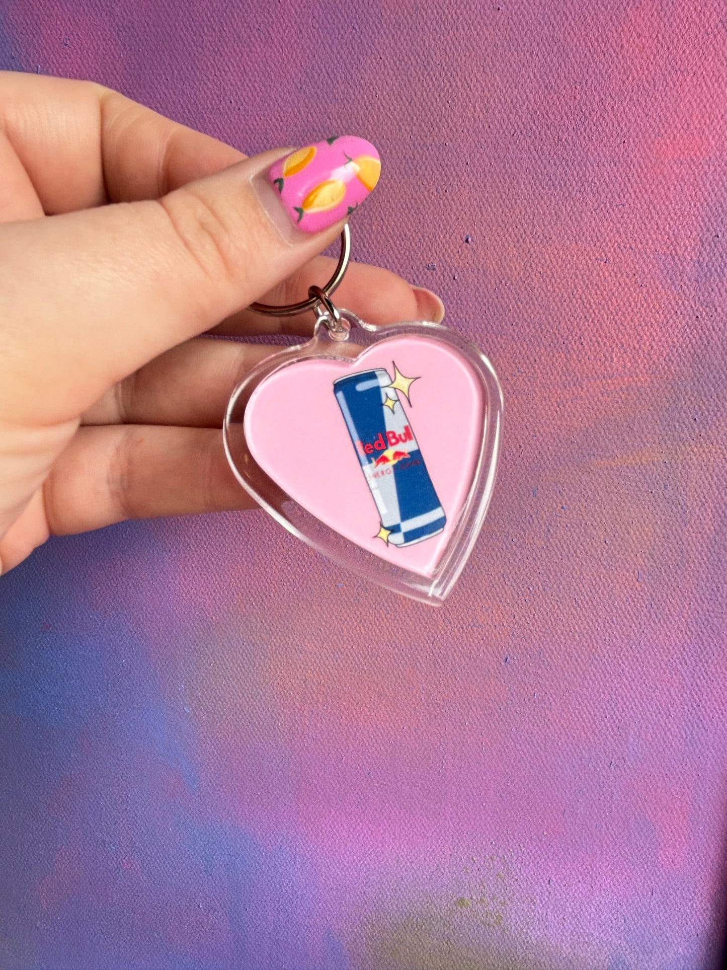 RB HEART Keyring