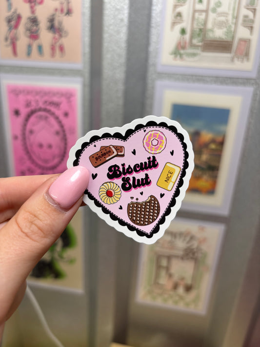 Biscuit Die Cut Sticker