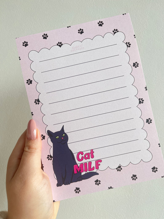 Cat MILF Notepad