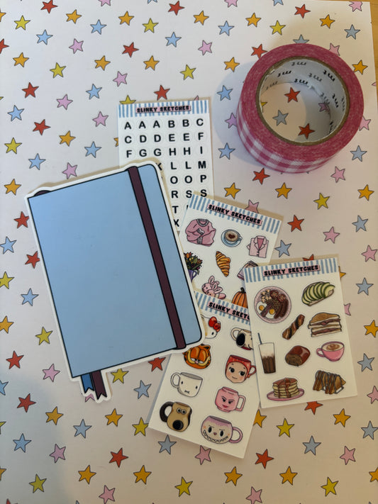 Miniature Journaling Kit - Blue