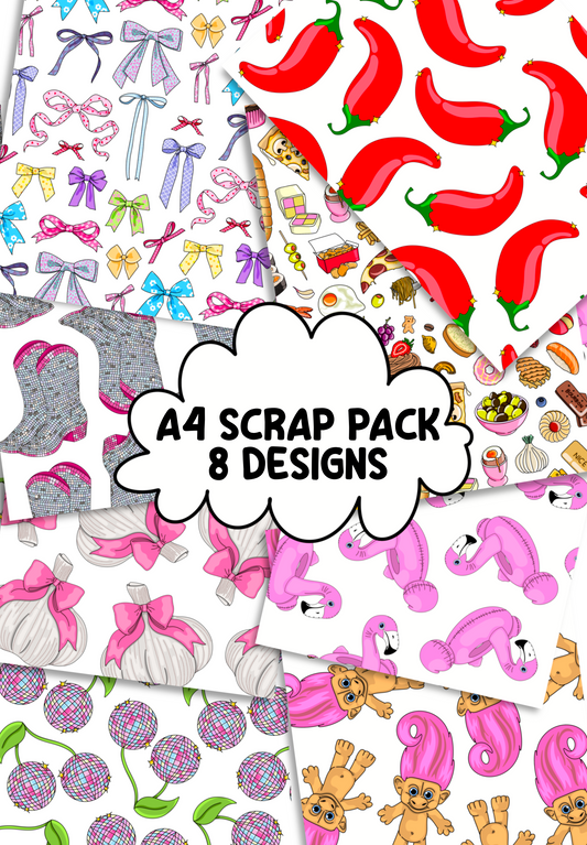 A4 Scrap Paper Pack
