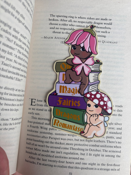 Fantasy Babies Die Cut Bookmark