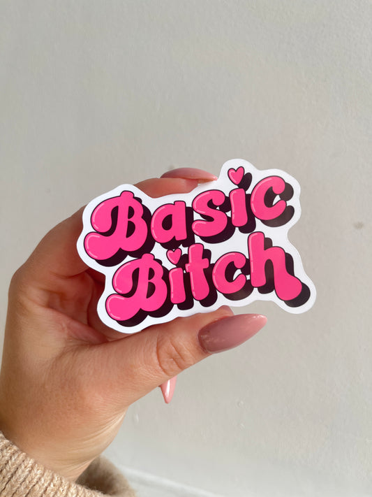 Basic Bitch Sticker