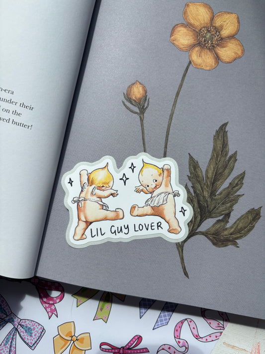 Lil Guy Lover Easy Peel Sticker