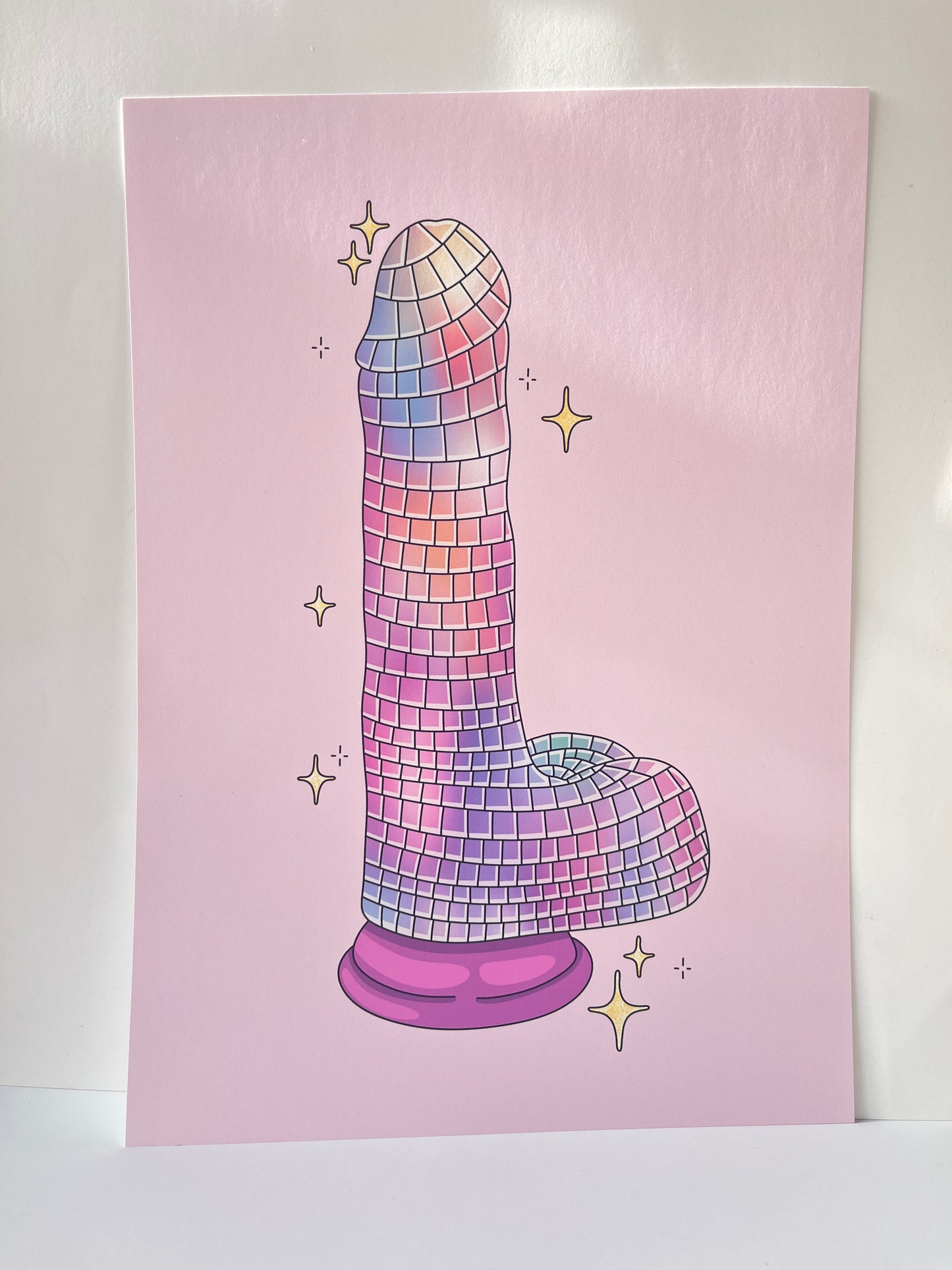 'Disco Dick' Print