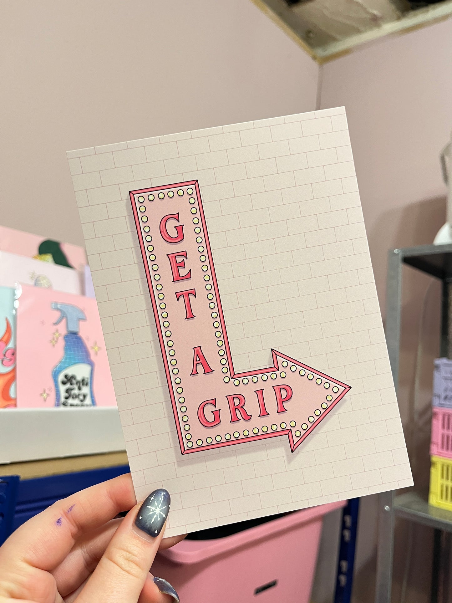 Get a Grip Print
