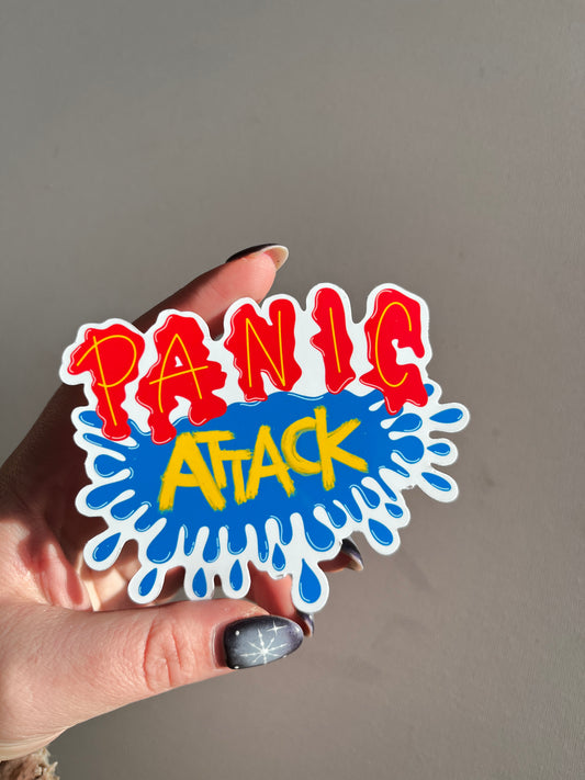 Panic Attack Sticker