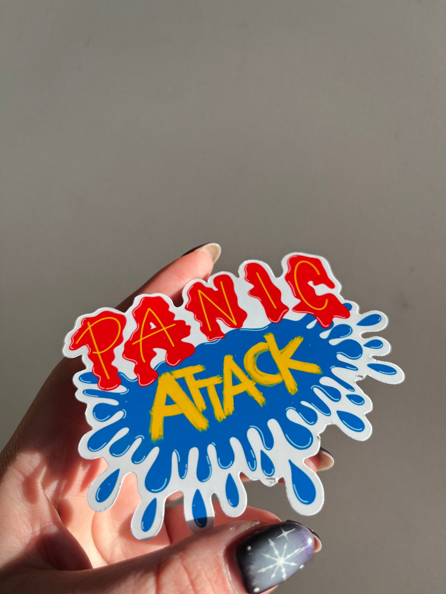 Panic Attack Sticker