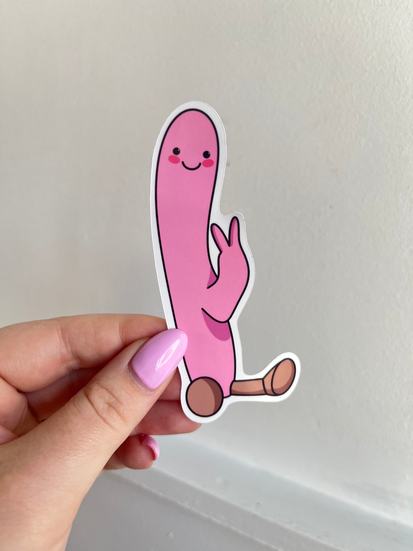 Dildo Plushie Sticker