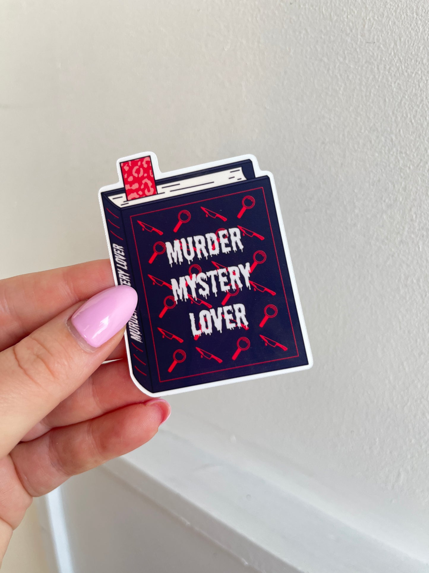 Murder Mystery Lover Sticker