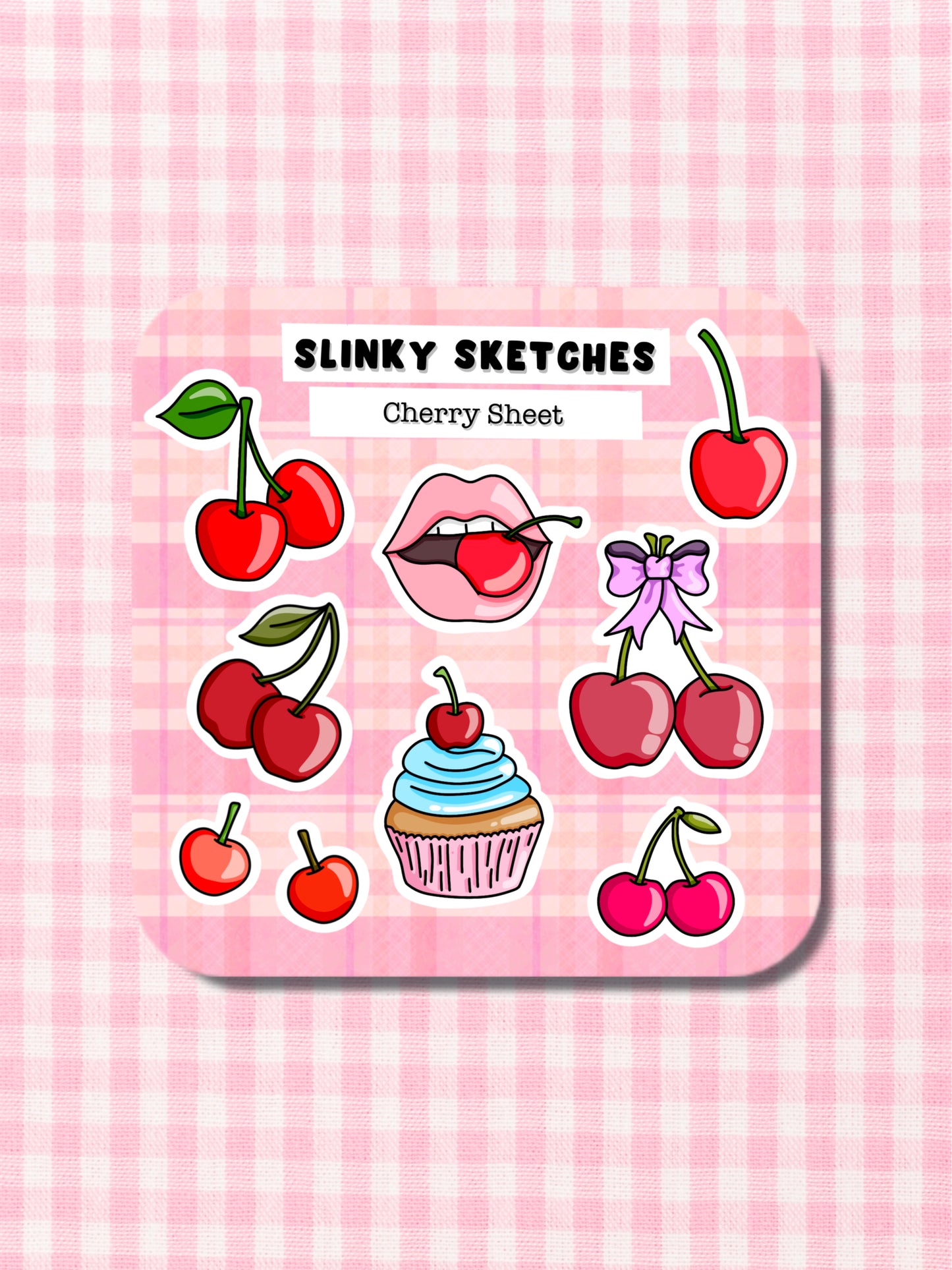 Cherries Sticker Sheet