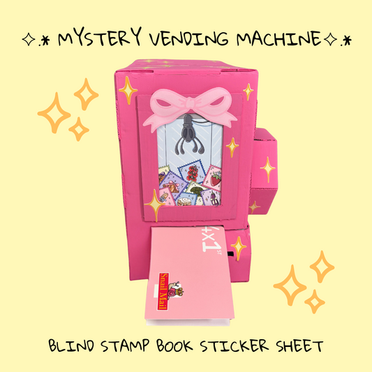 Blind Stamp Book Sticker Sheet - High Street Series